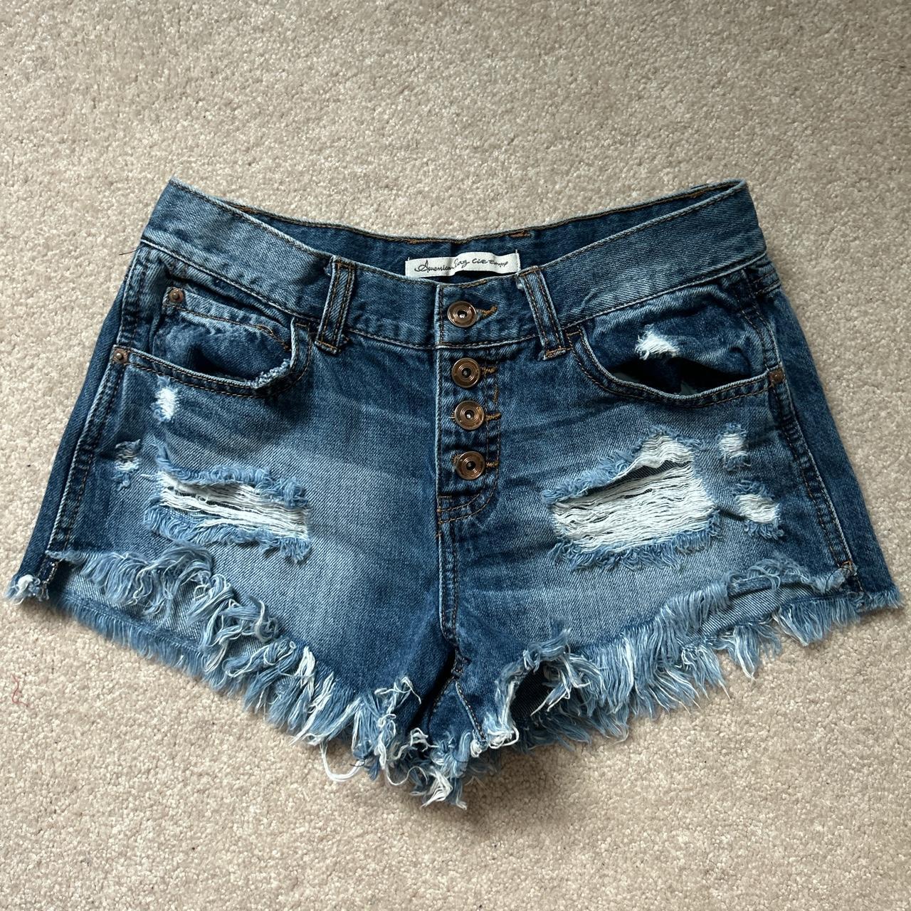 American rag hot sale denim shorts