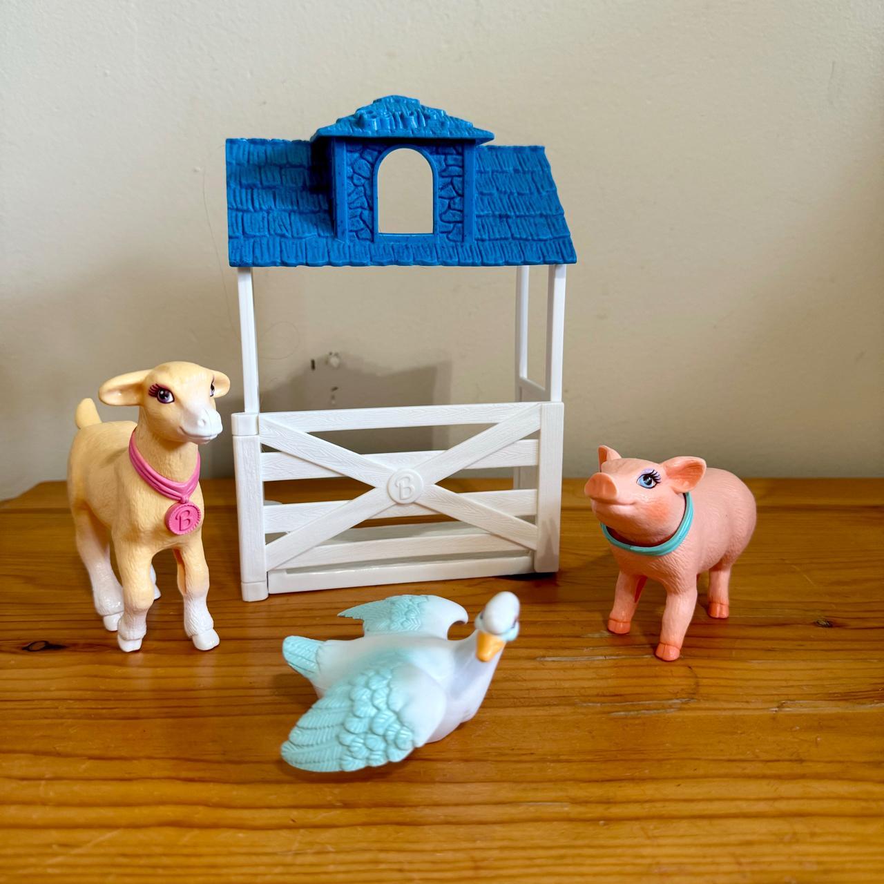 Vintage 1990s 90s Barbie Farmyard Play Depop