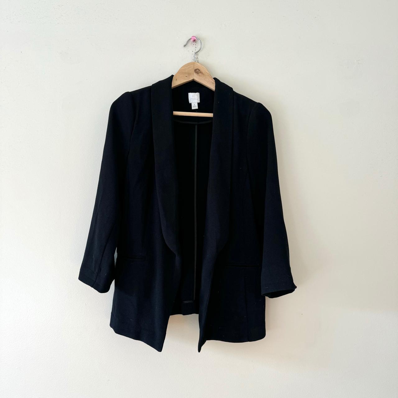 LC Lauren Conrad Blazer Suit Jacket. Black color. Depop