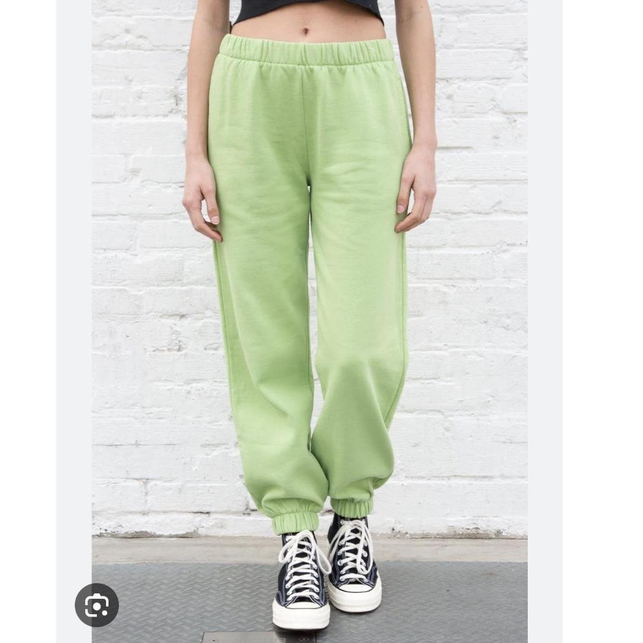 Lime sale green sweatpants