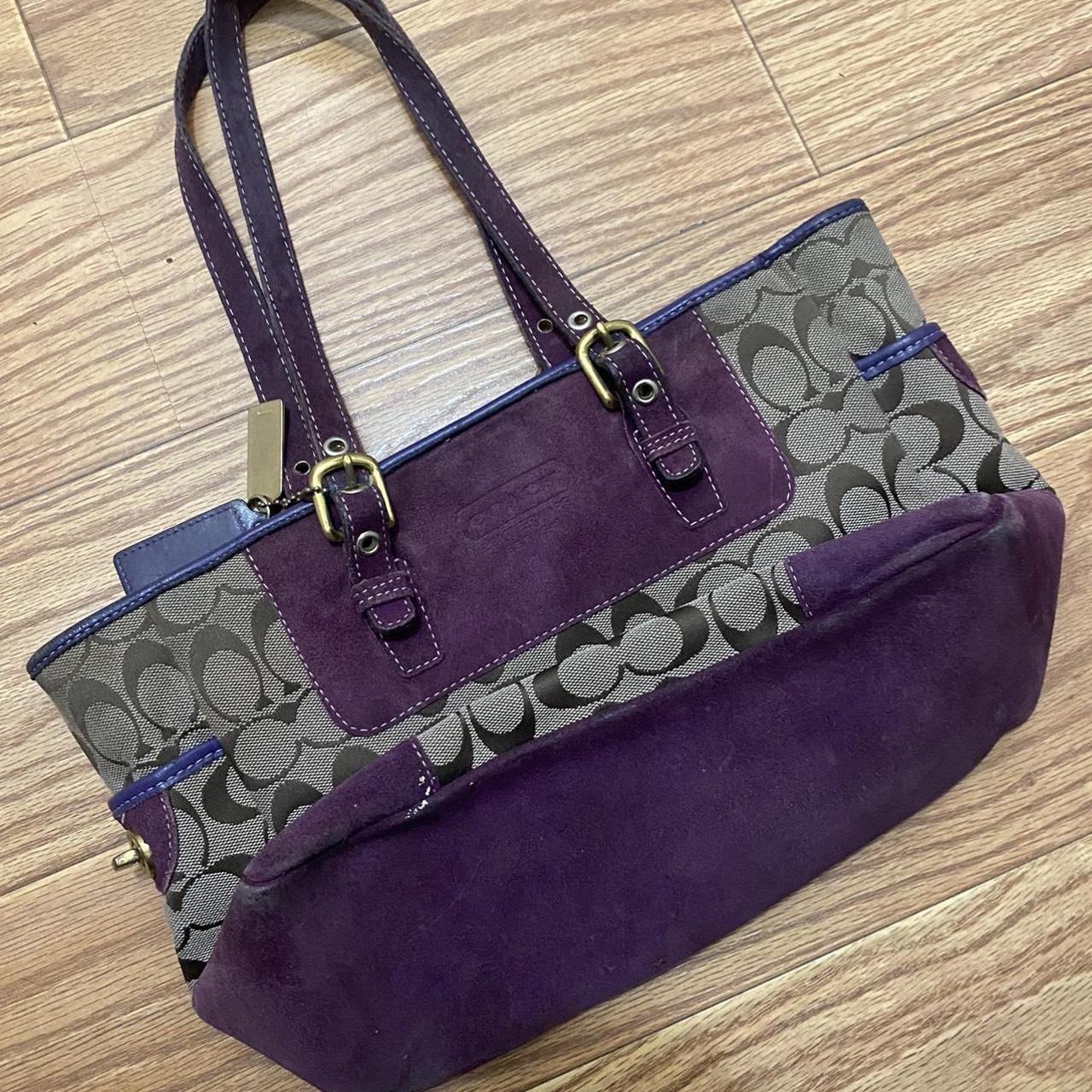 Coach Purple Purse - For Sale on 1stDibs | lilac coach purse, purple coach  purse, coach lavender bag