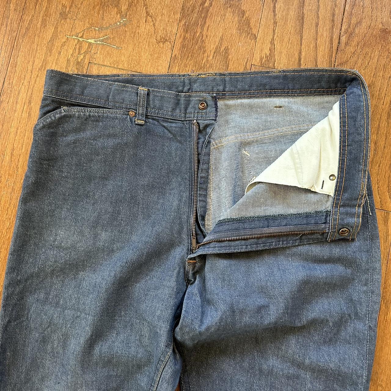 True Vintage 50s Sears Genuine Roebucks indigo denim... - Depop