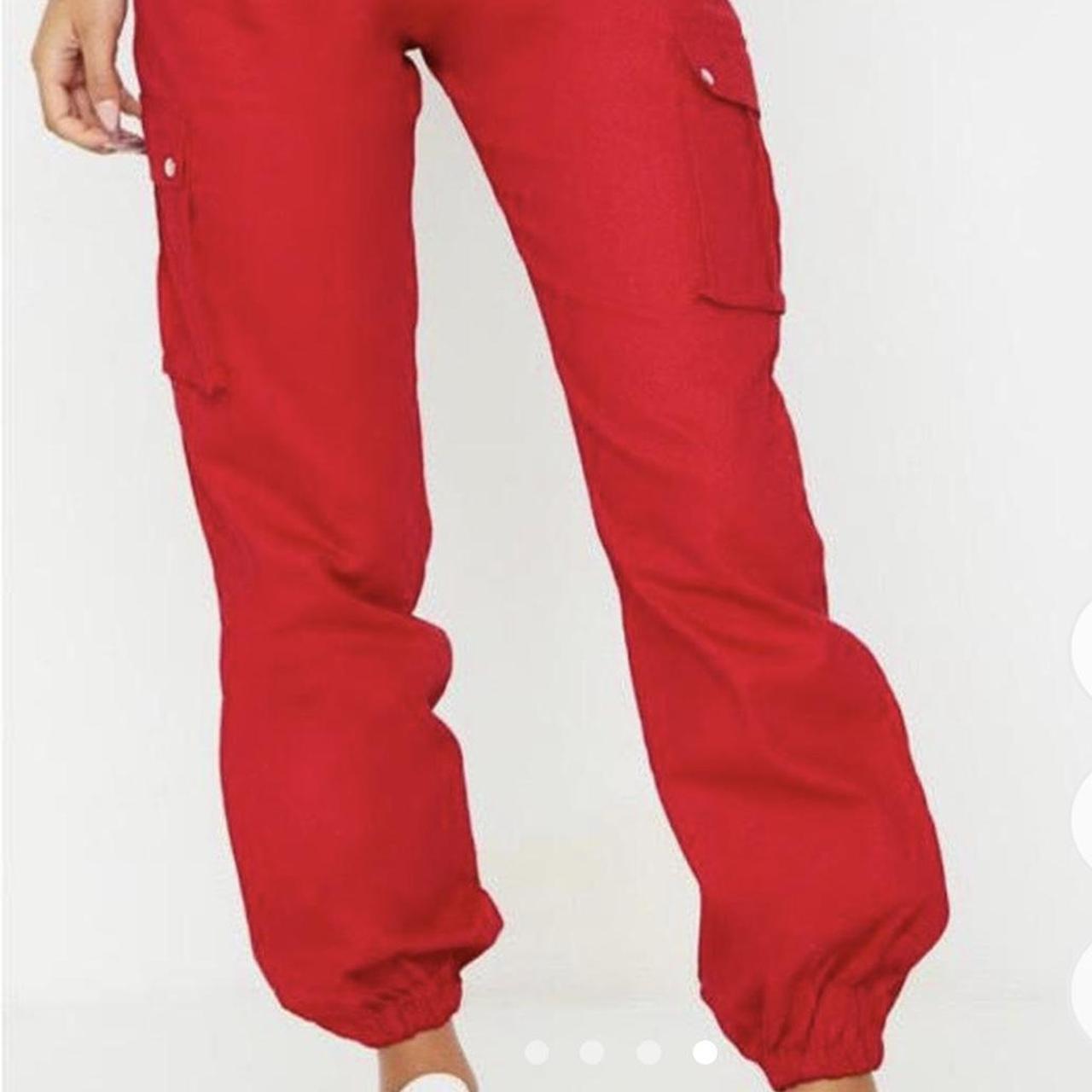 PrettyLittleThing Women's Red Bottoms Depop