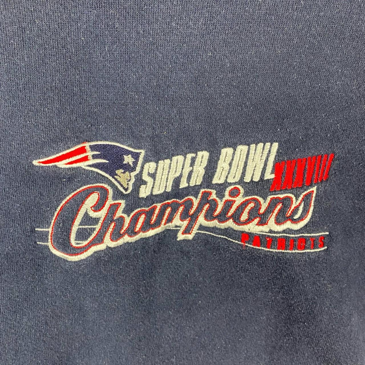 Vintage 2004 Super Bowl XXXVlll Long-sleeve - Depop