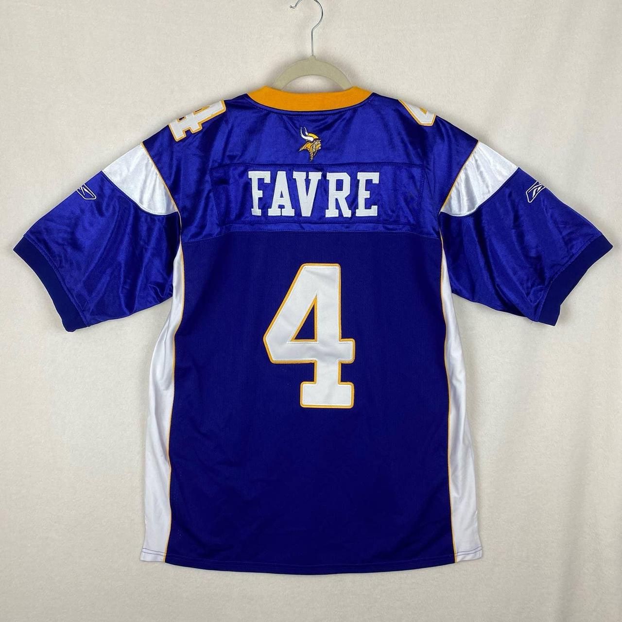 Brett Favre Minnesota Vikings Reebok Men Jersey - Depop