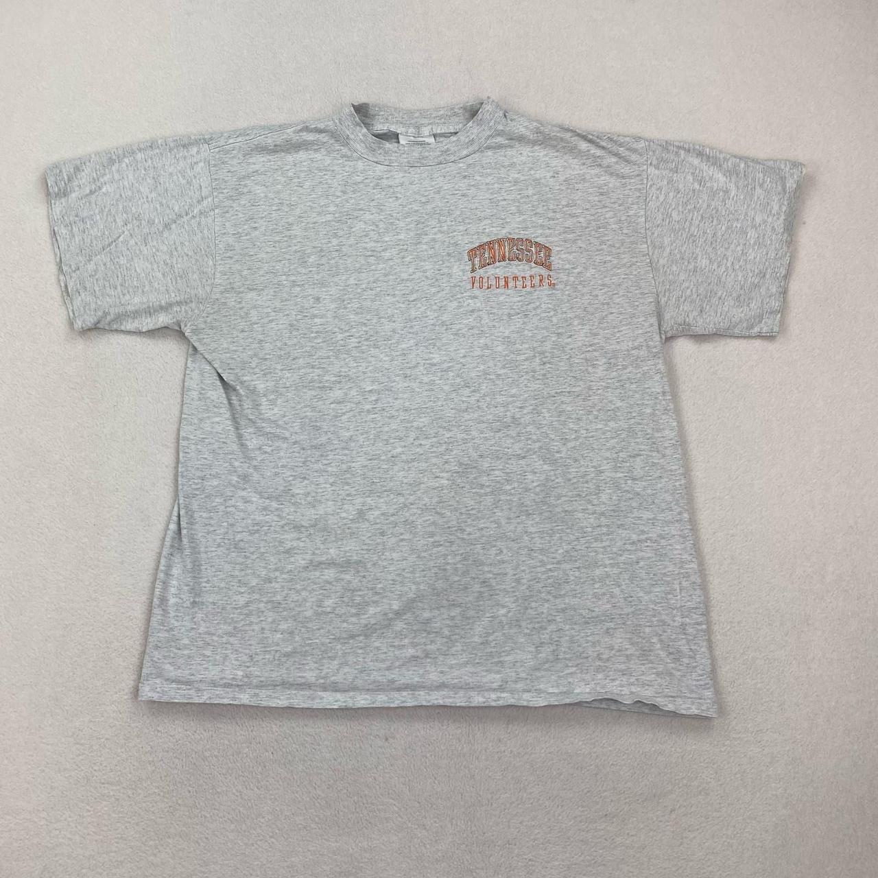 Vintage Tennessee Vols Shirt Grey Short Sleeve... - Depop