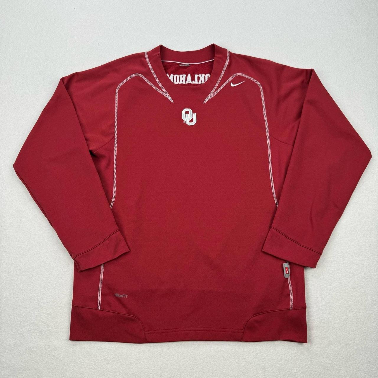 oklahoma sooners nike sweatshirt