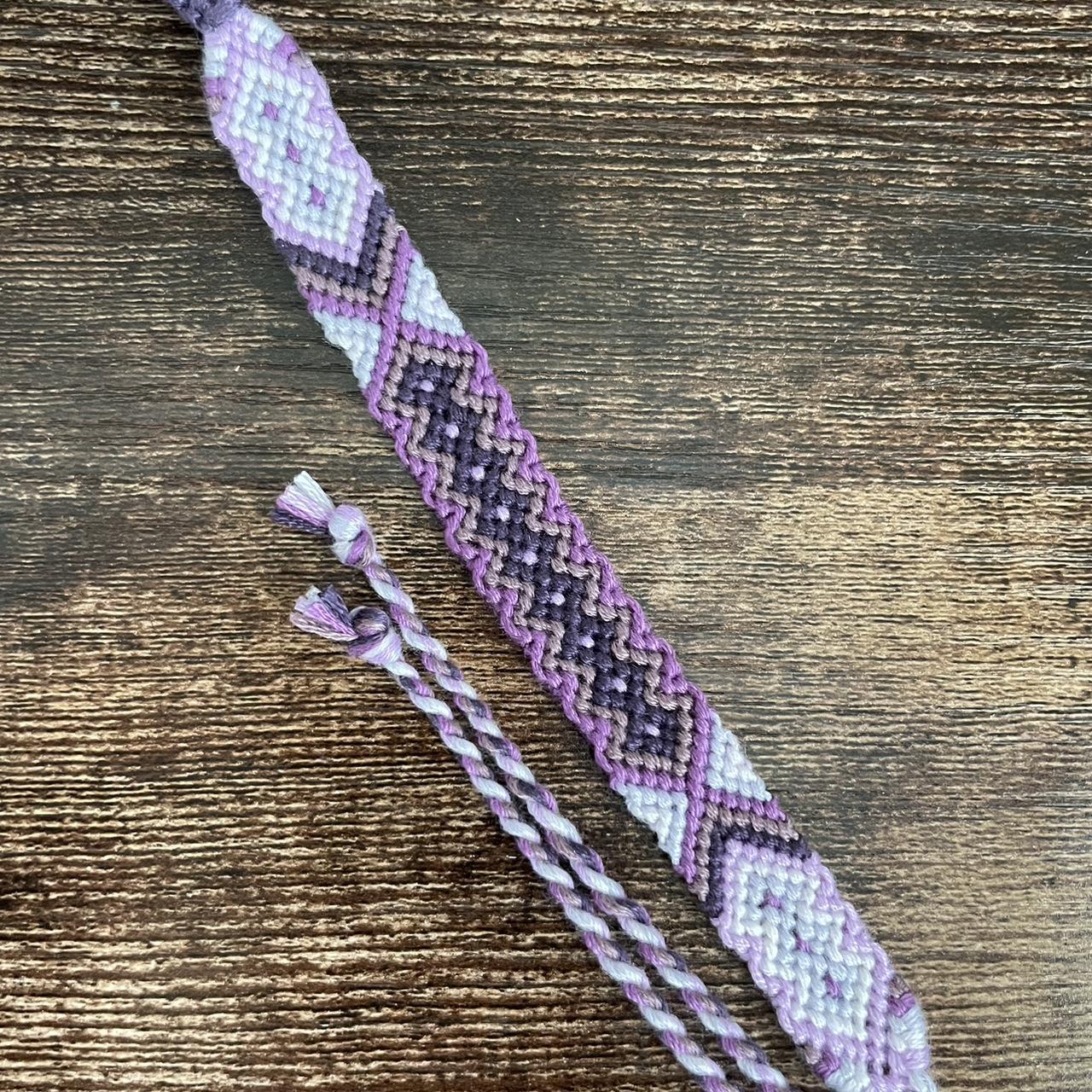 Chevron friendship bracelet patterns/colors . - Depop