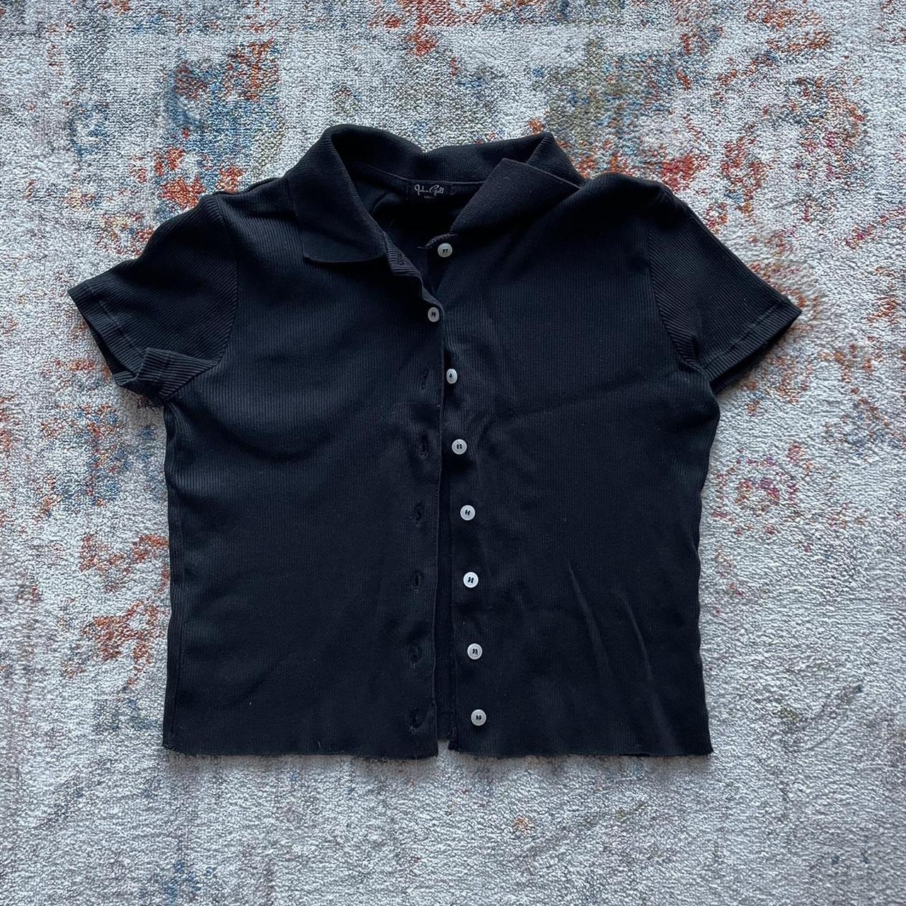 Brandy button up short sleeve Fits an XS/S Depop