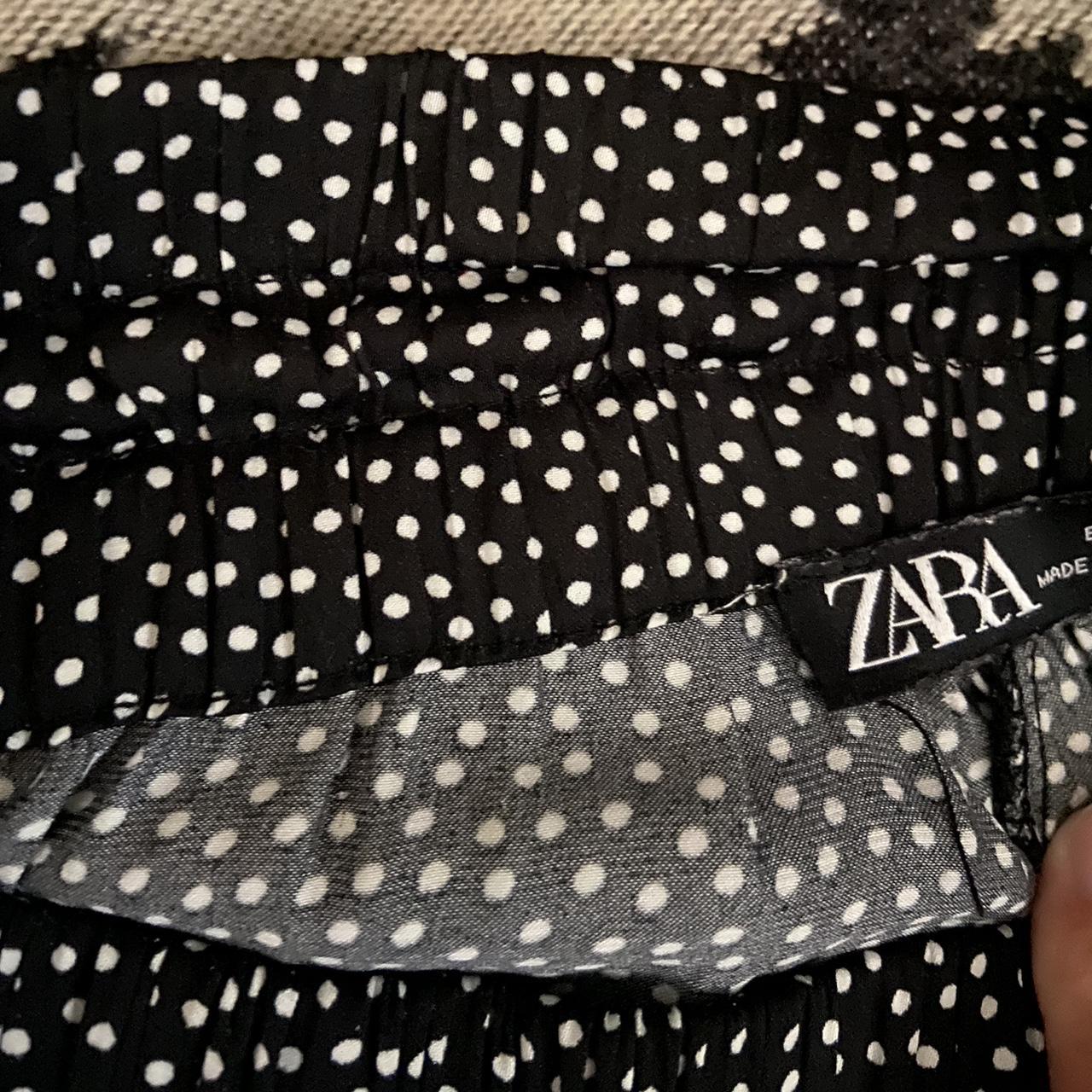 Zara Women's Black and White Trousers (4)