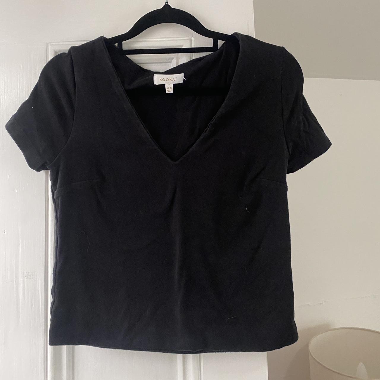 Size 2 kookai V neck top - Depop