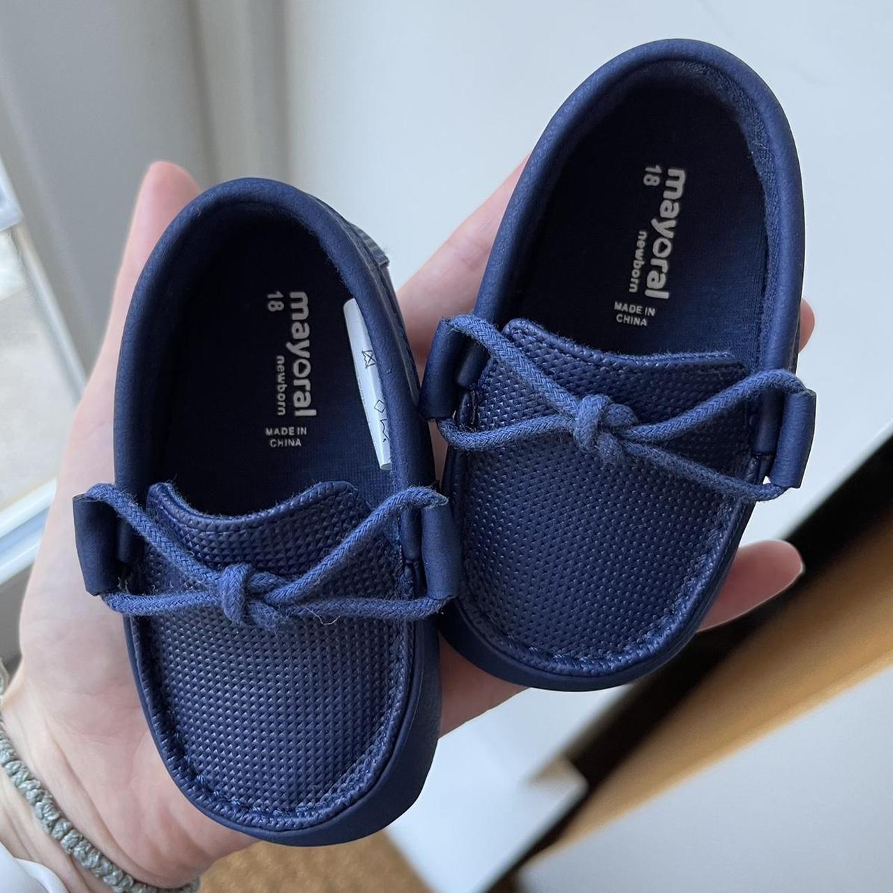 preschool navy blue sneakers