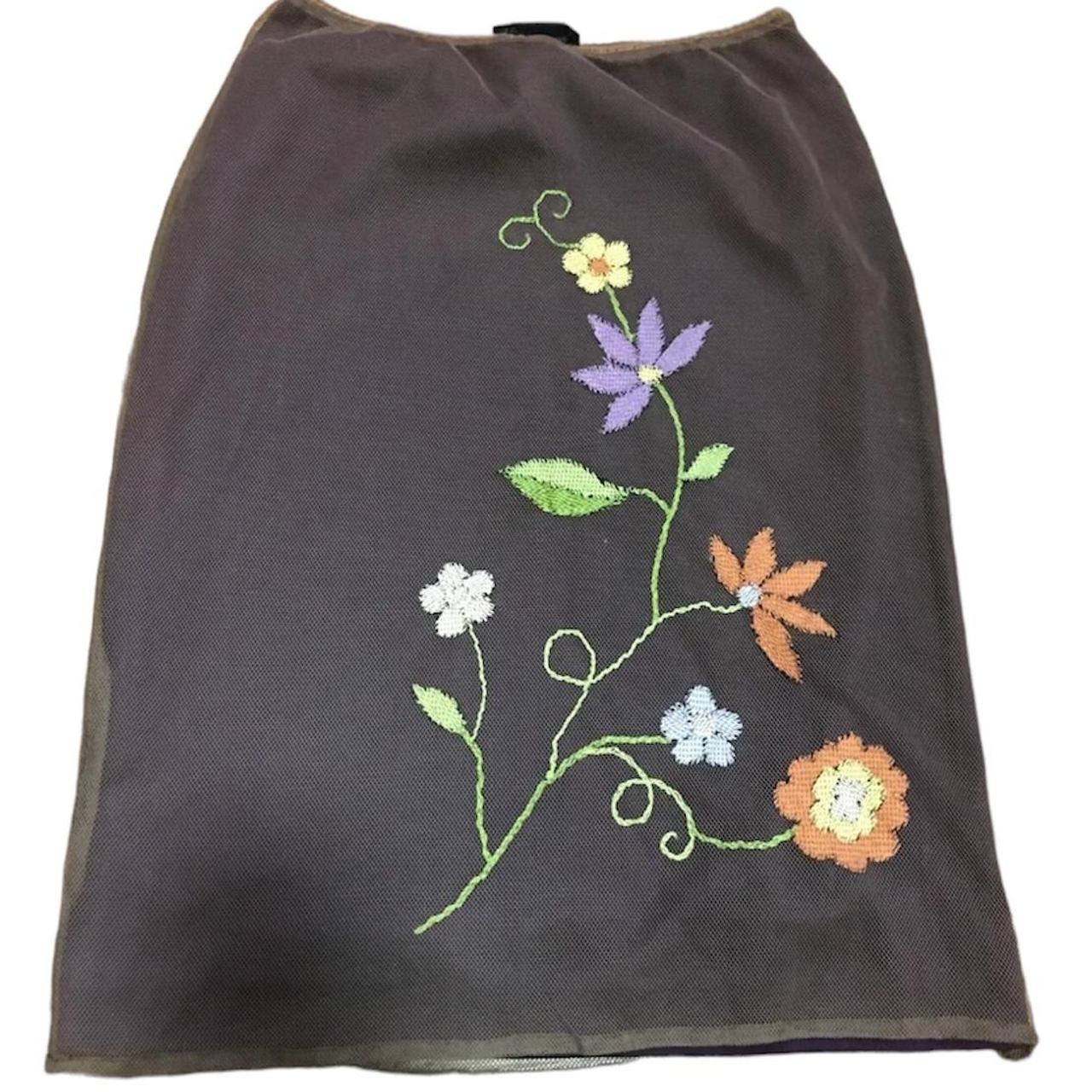 【50％OFF】 Skirt Embroidered Tam Vivienne 90's Vintage RARE ASO Depop | スカート