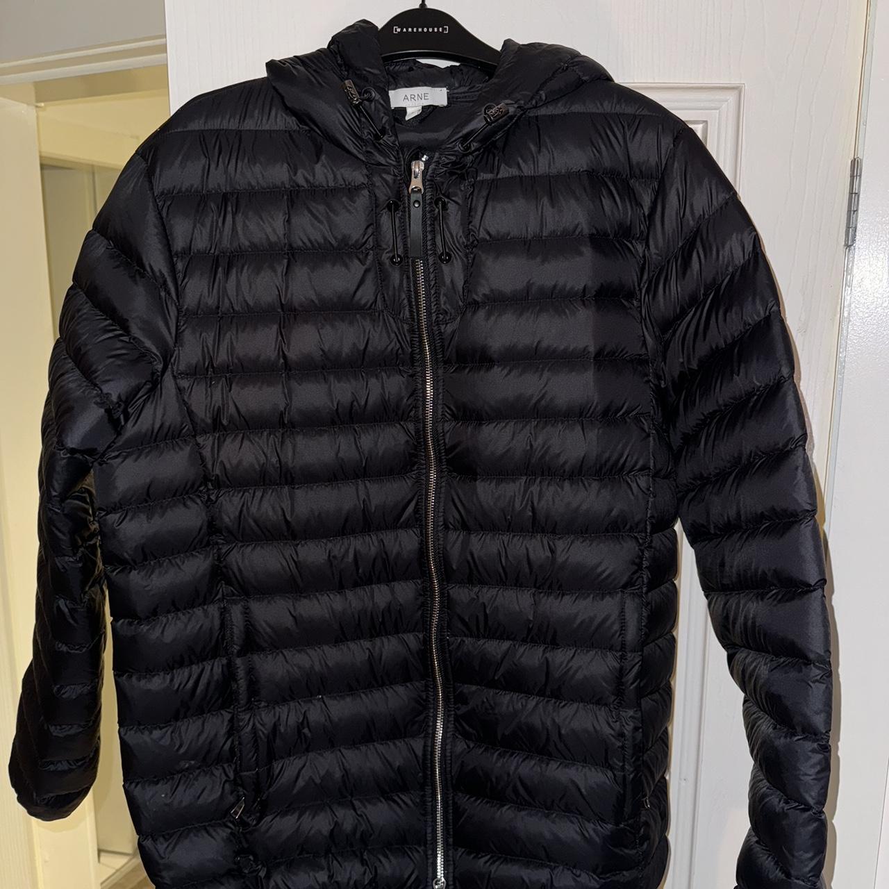 Arne men’s puffer jacket Size large - Depop