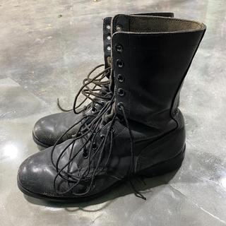 Mens vintage military on sale boots