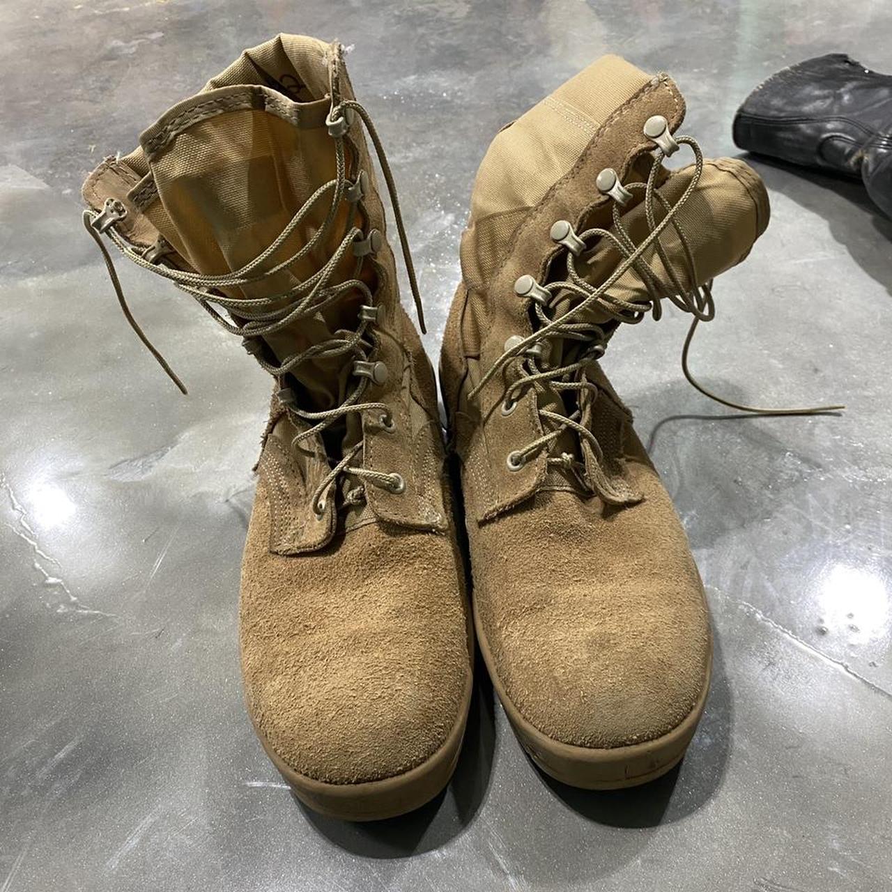 mens tan combat boots