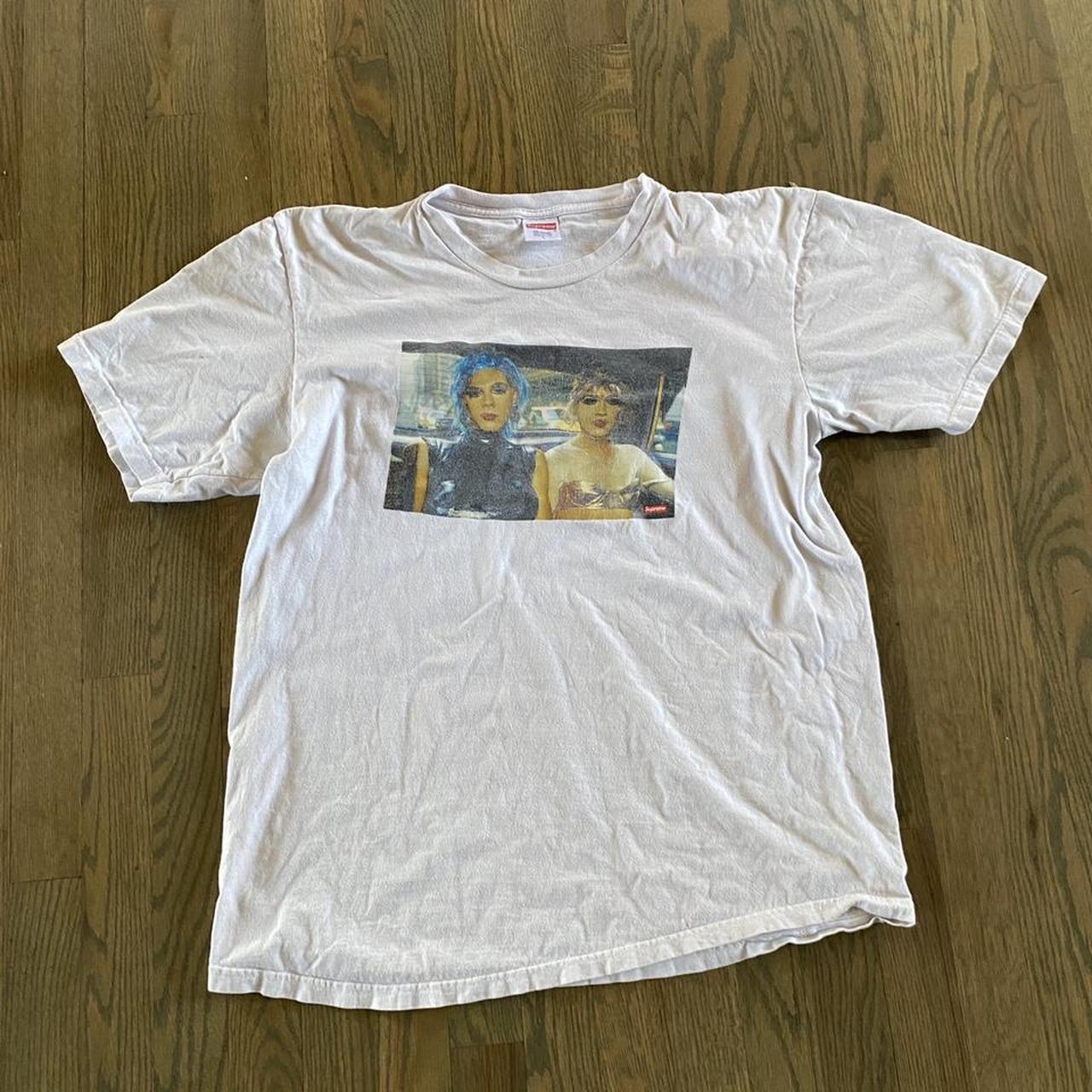 supreme nan goldin tee, size large. one of the best...