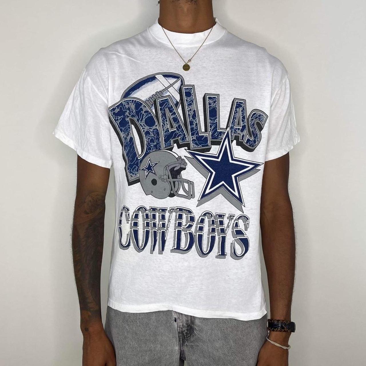 Men's Vintage Dallas Cowboys Sweatshirt Size - Depop