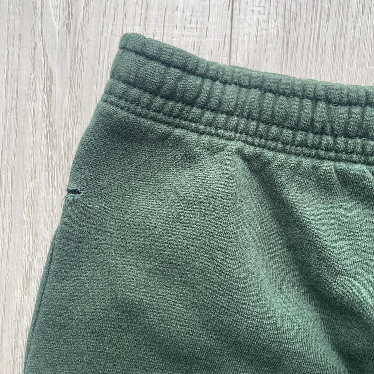 Vintage forest green jogger sweatpants Tiny hole.... - Depop