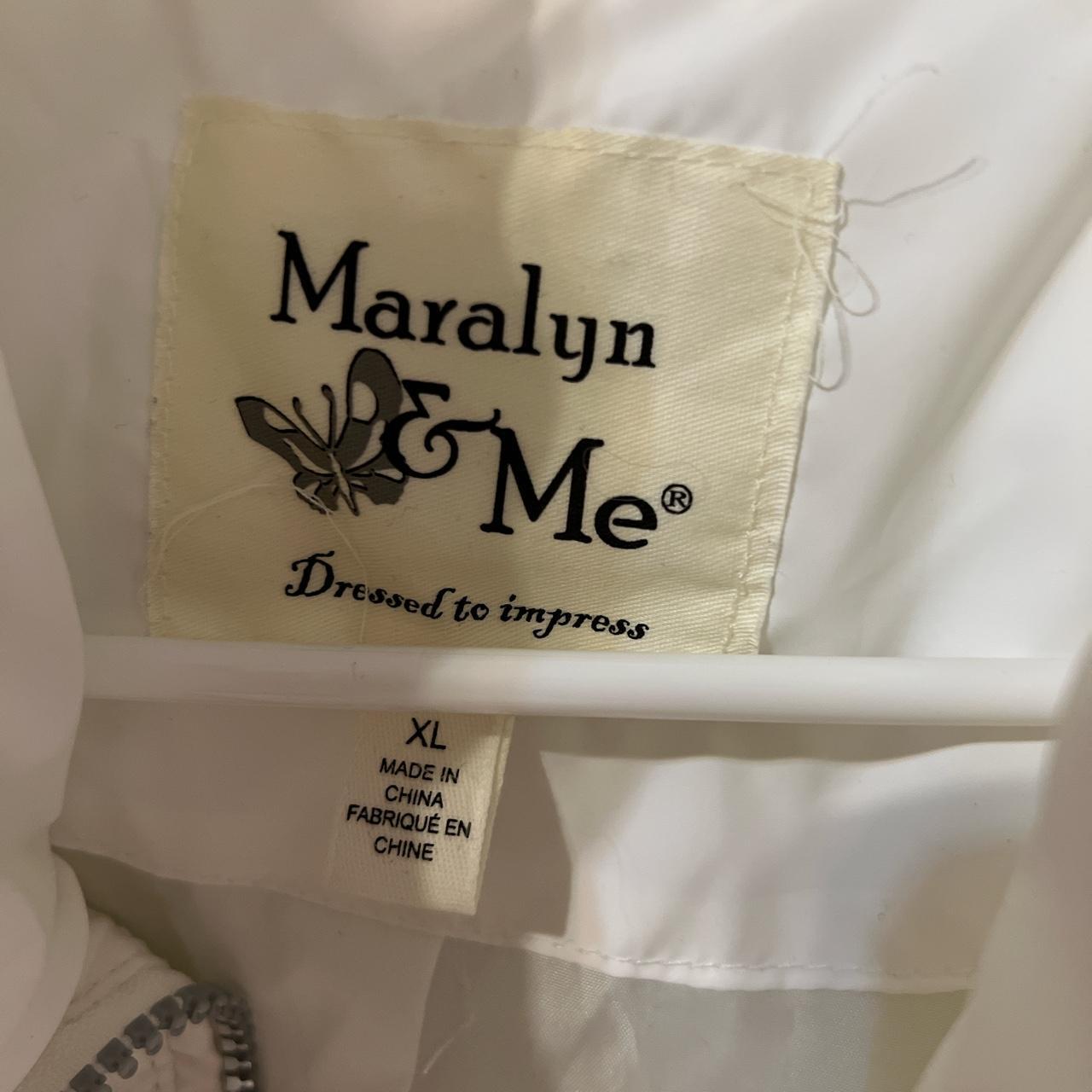 Maralyn & Me Women's White Coat (6)