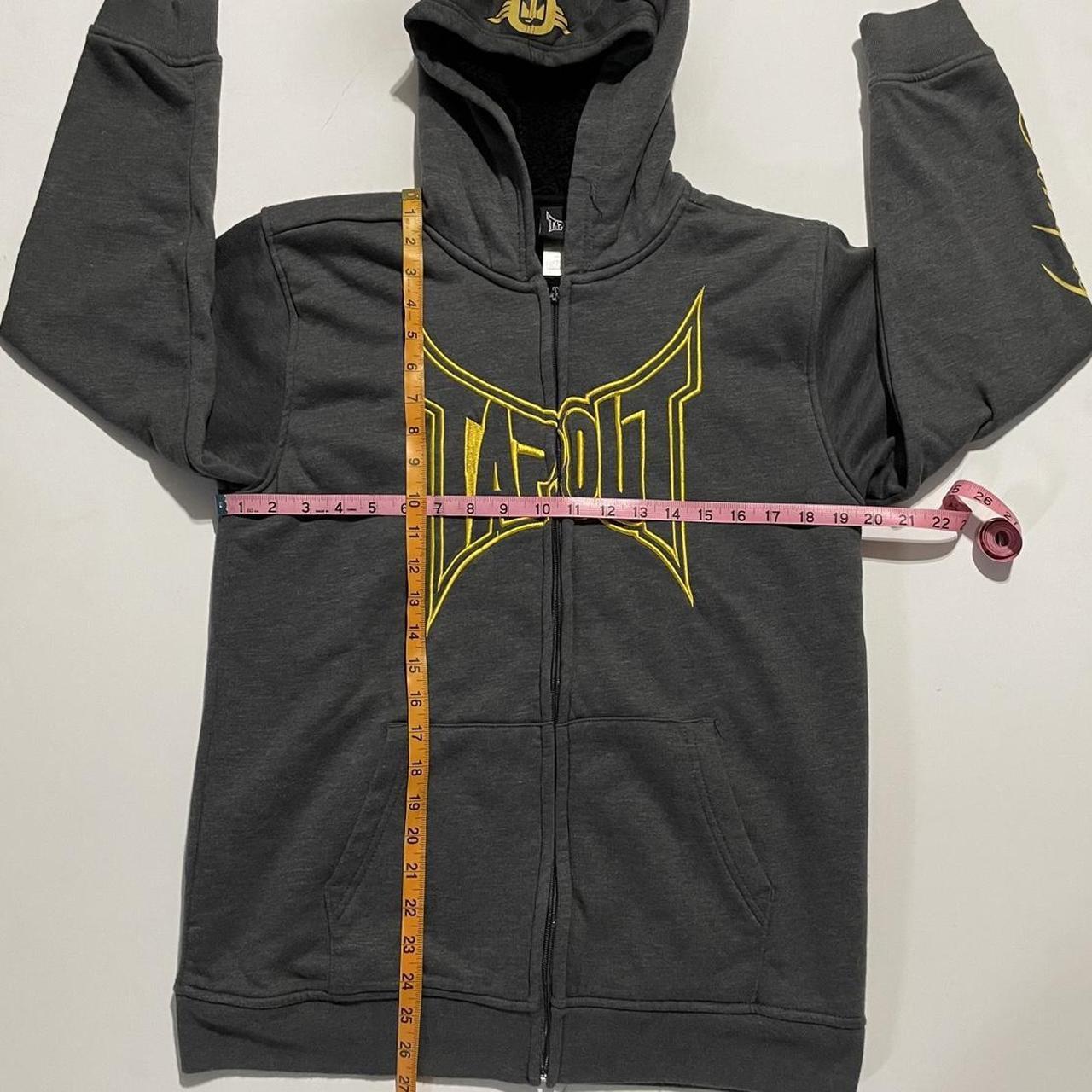 Y2K TAPOUT late 2000s cyber mall goth zip up hoodie | Depop
