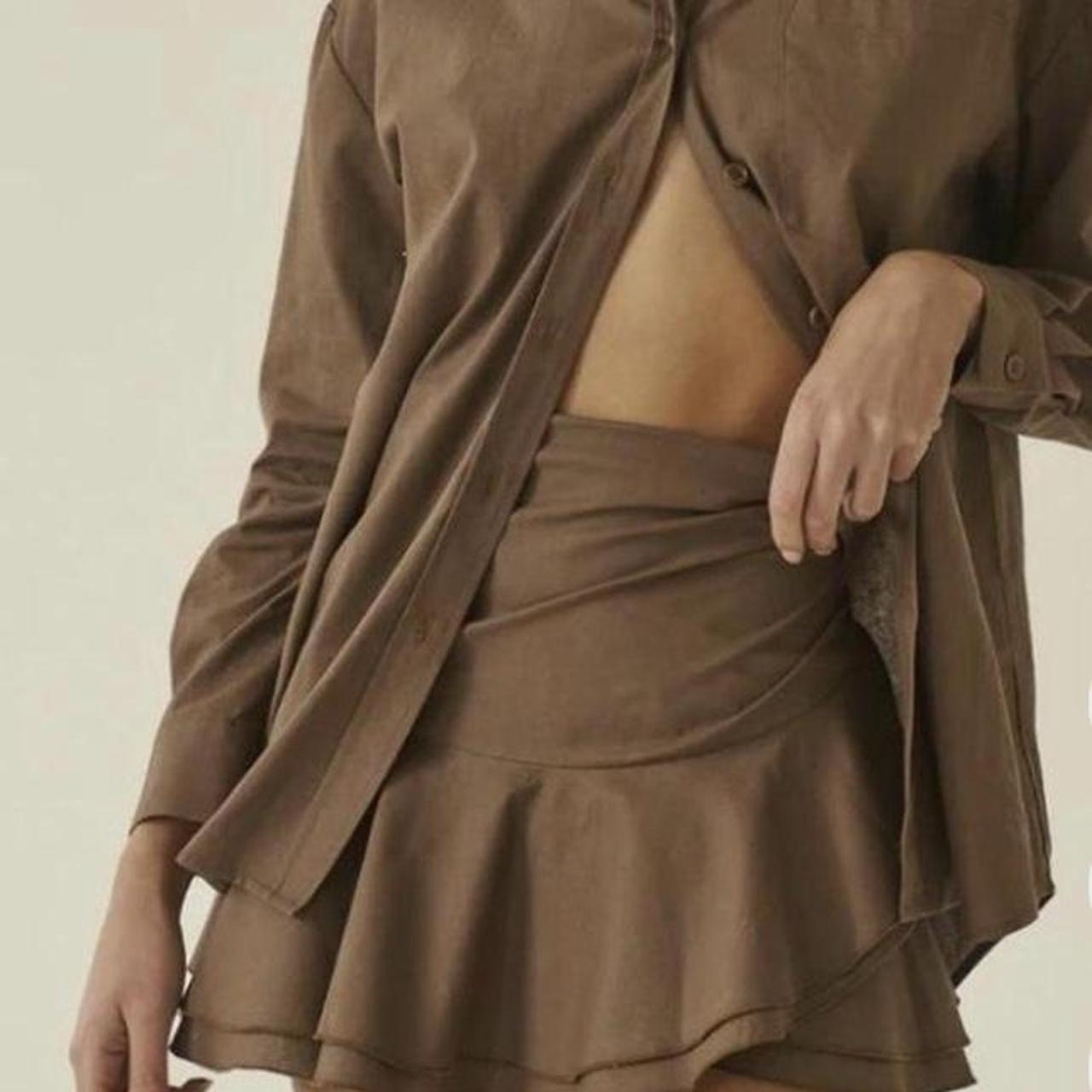  Sisters and Seekers, "WHINNY" Wrap Skirt M/L, NOW... Depop