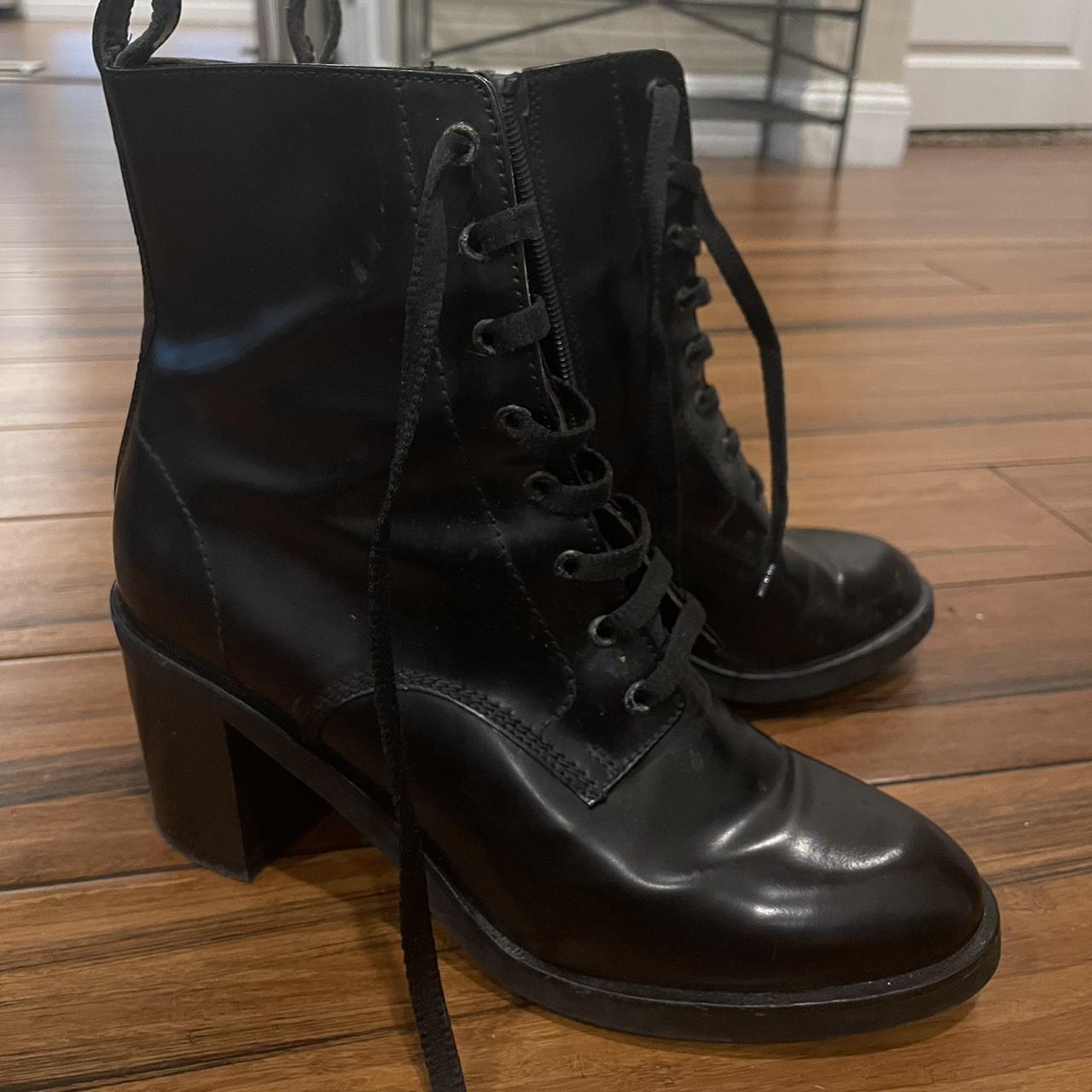 Real Italian leather boots made in Italy They Depop