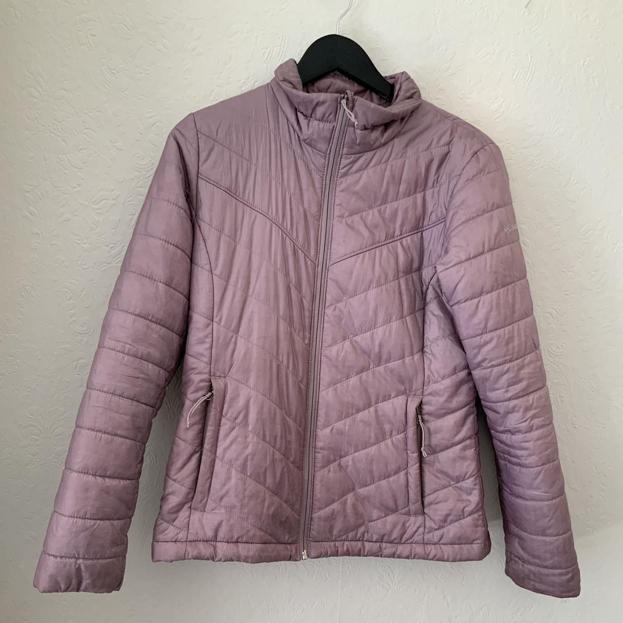 Columbia omni heat purple jacket best sale