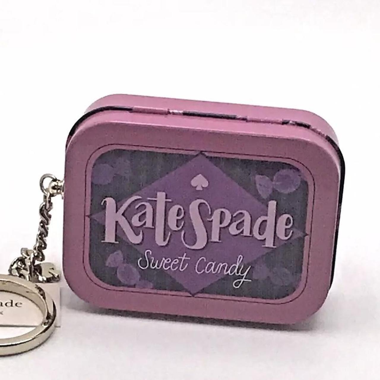 Kate spade Candy fashion Shop Tin Key Fob