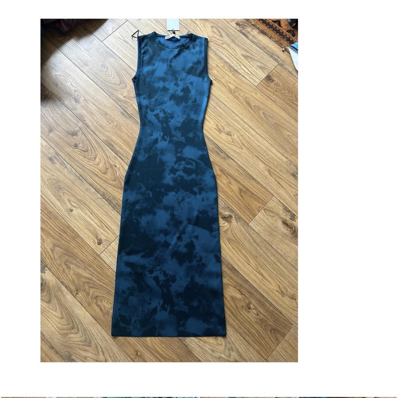 Zara Knit Midi Dress Never Worn Depop