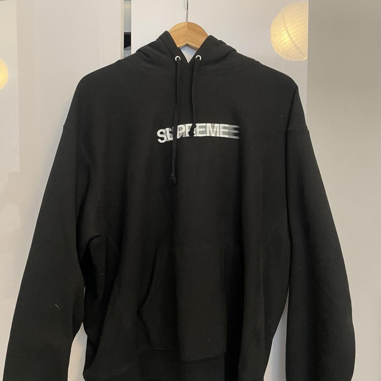 Supreme motion logo hoodie Size M 2023 season Worn Depop