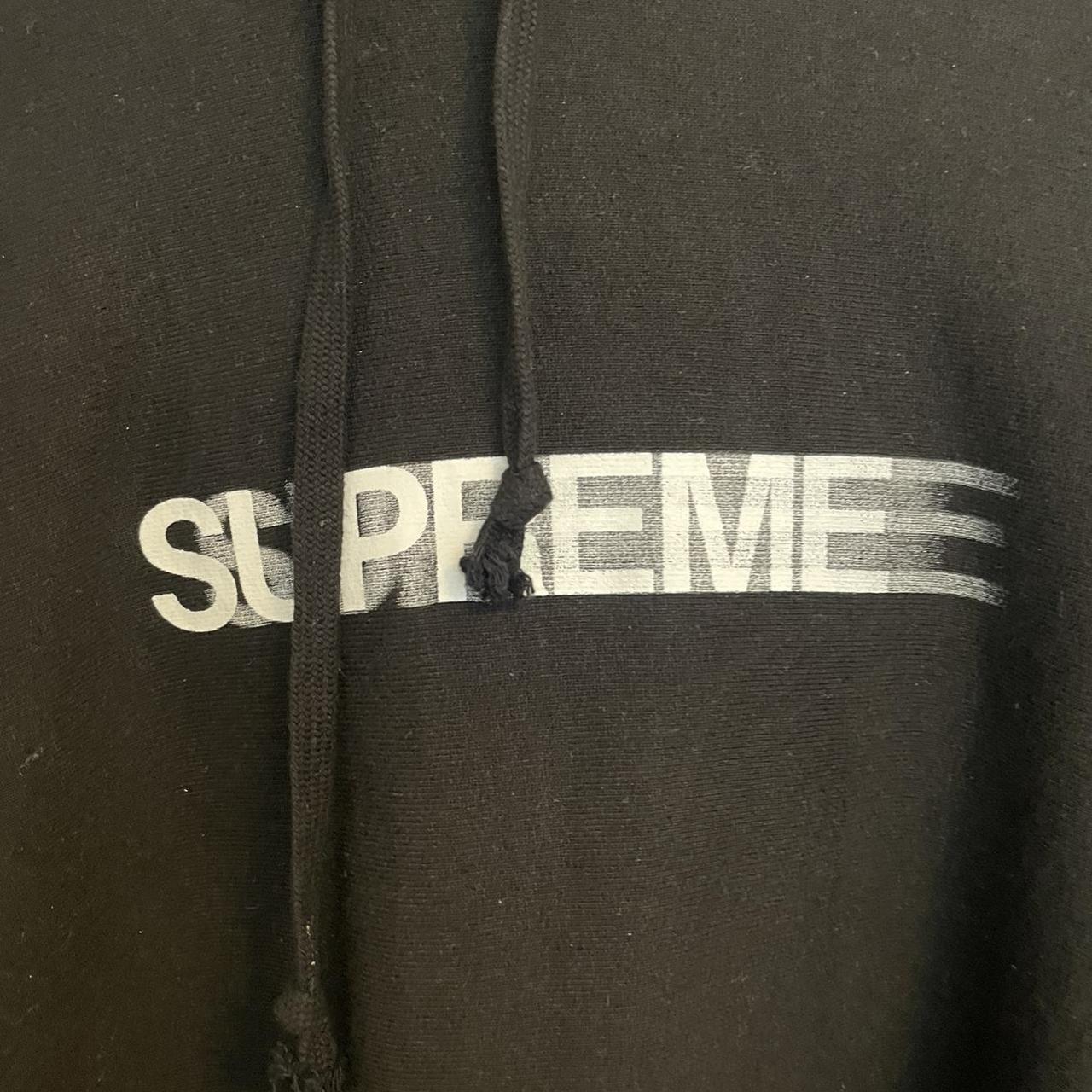 Supreme motion logo hoodie Size M 2023 season Worn Depop