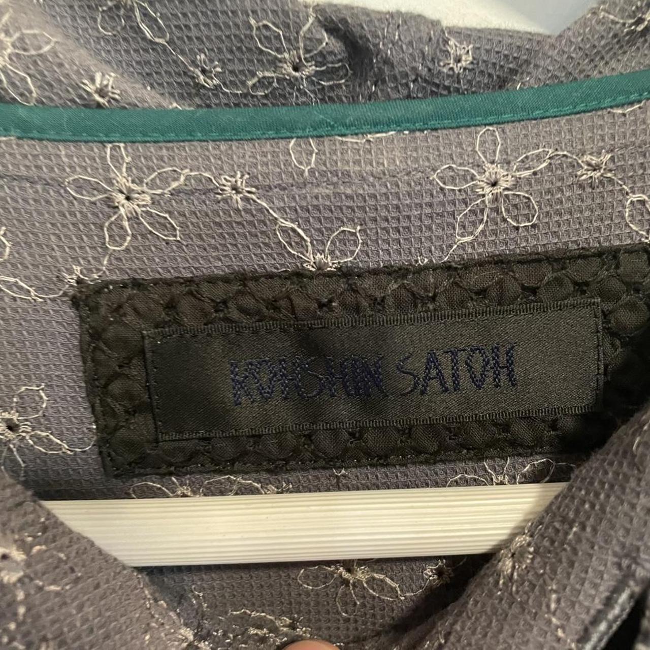 Issey Miyake Women's Jacket - Grey/Blue - S – Vin… - image 2