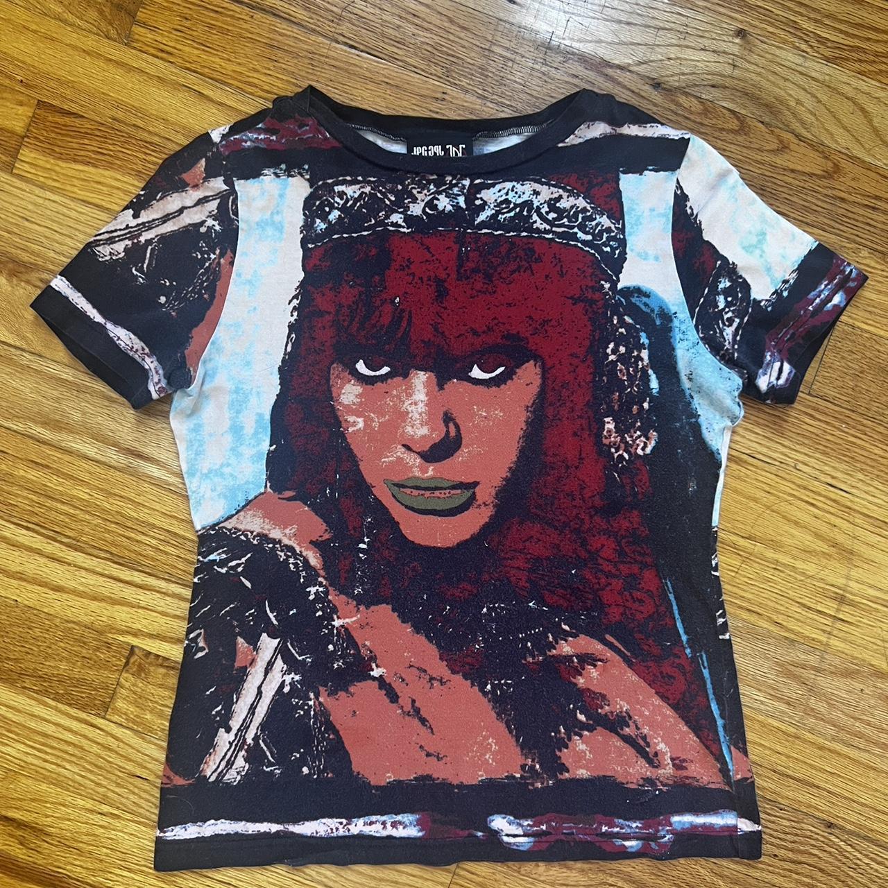 JEAN PAUL GAULTIER 5th Element Tattoo Shirt Depop