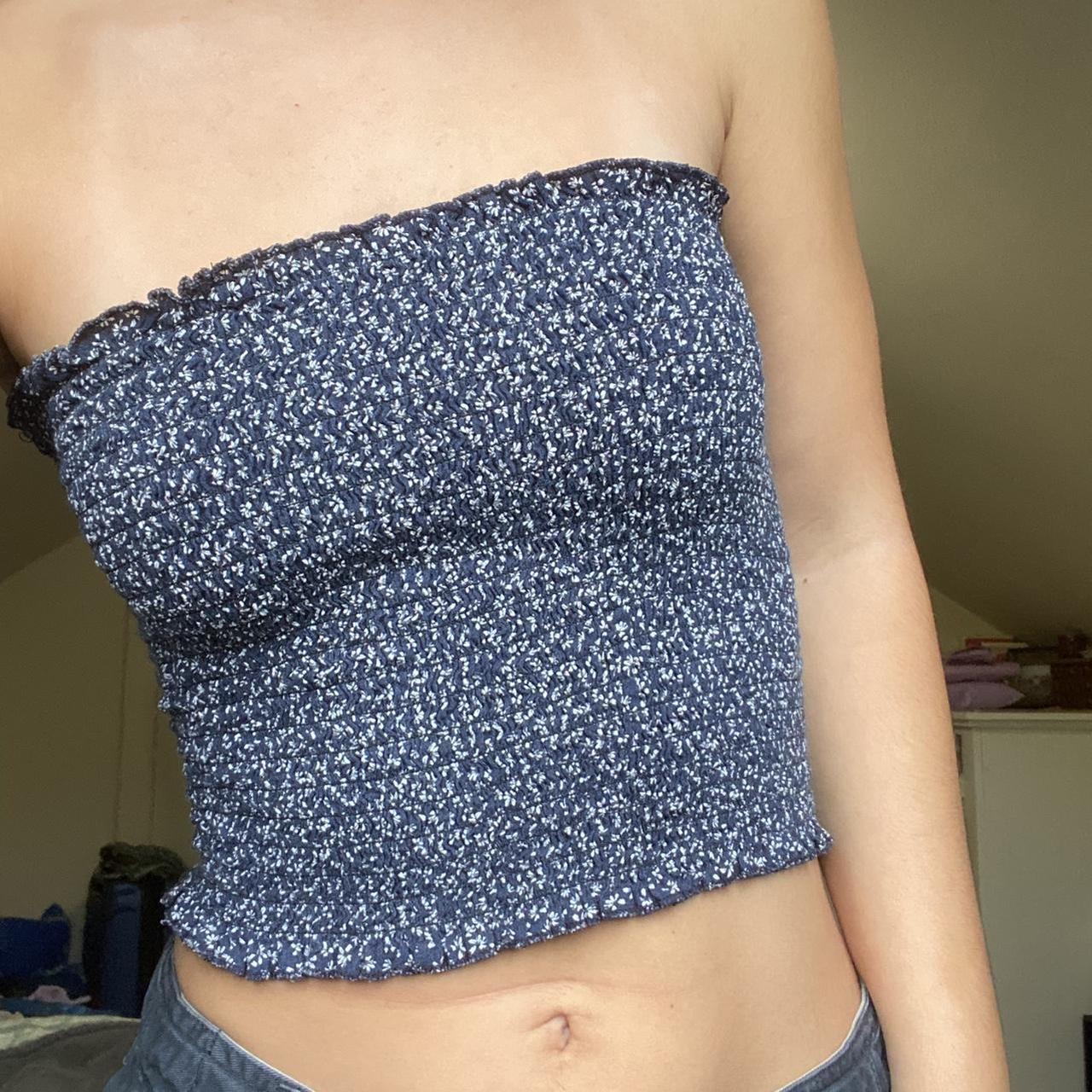 cute brandy melville tube top! perfect for any - Depop