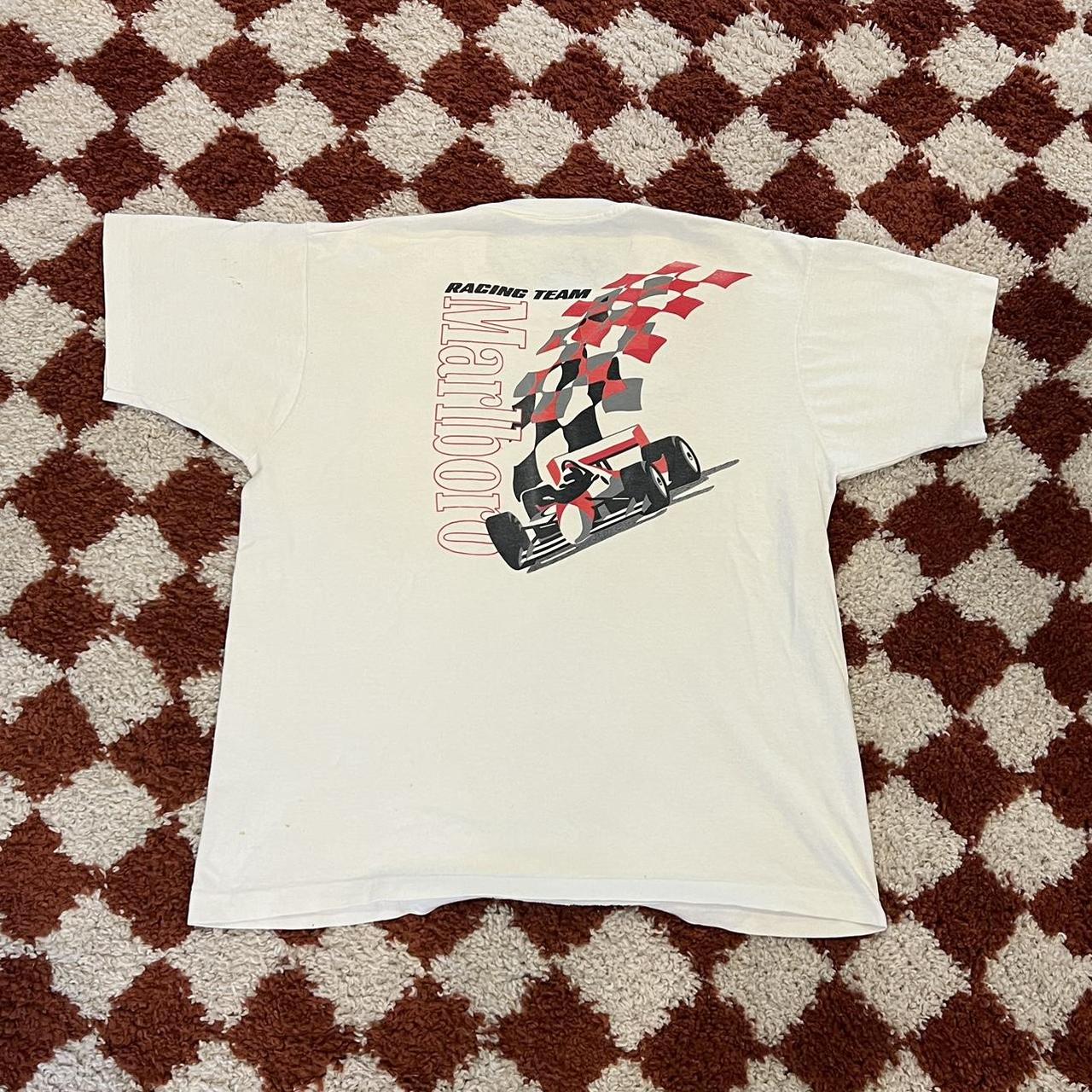 Vintage Marlboro Racing shirt size L, no tag.... - Depop