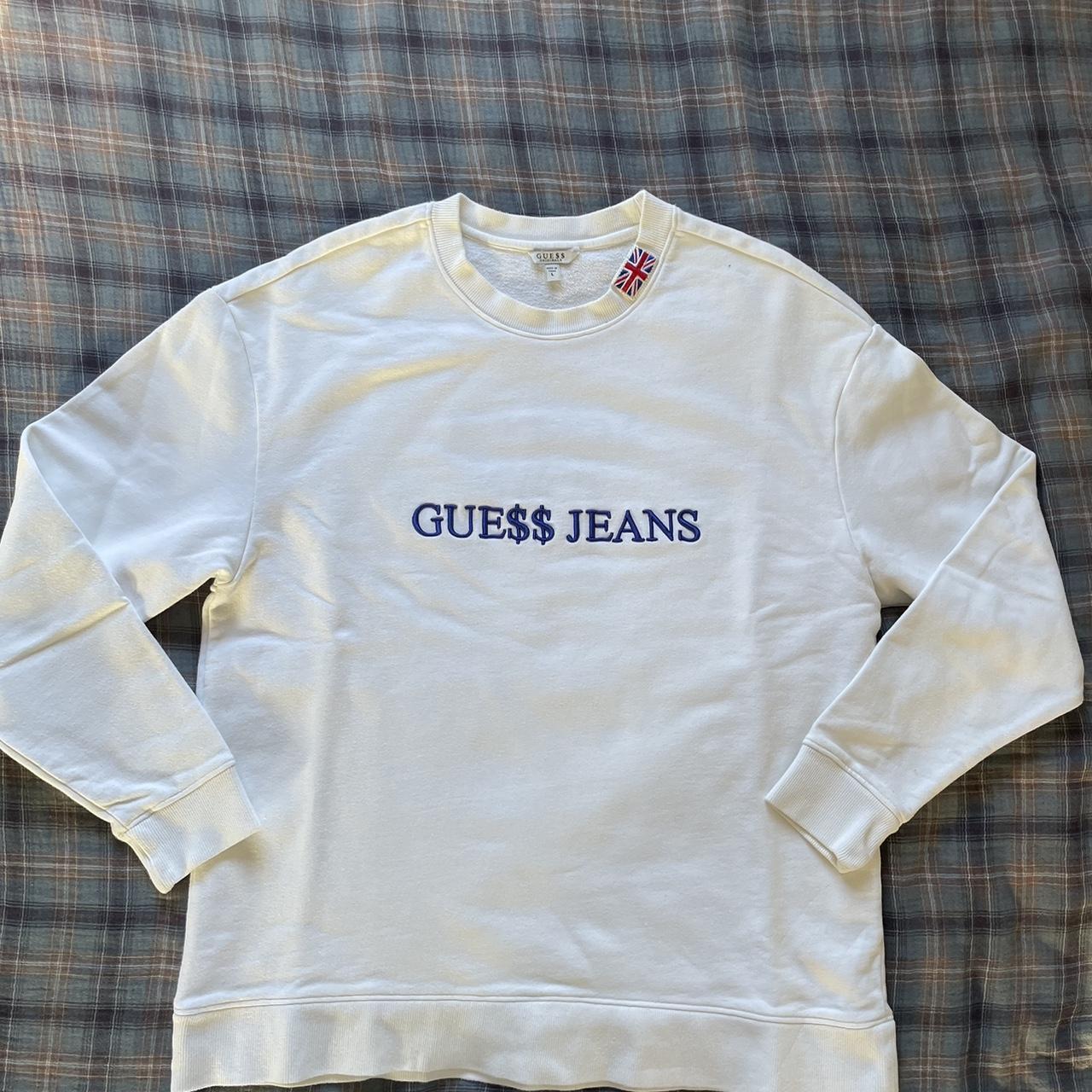 Guess asap rocky hot sale white sweatshirt