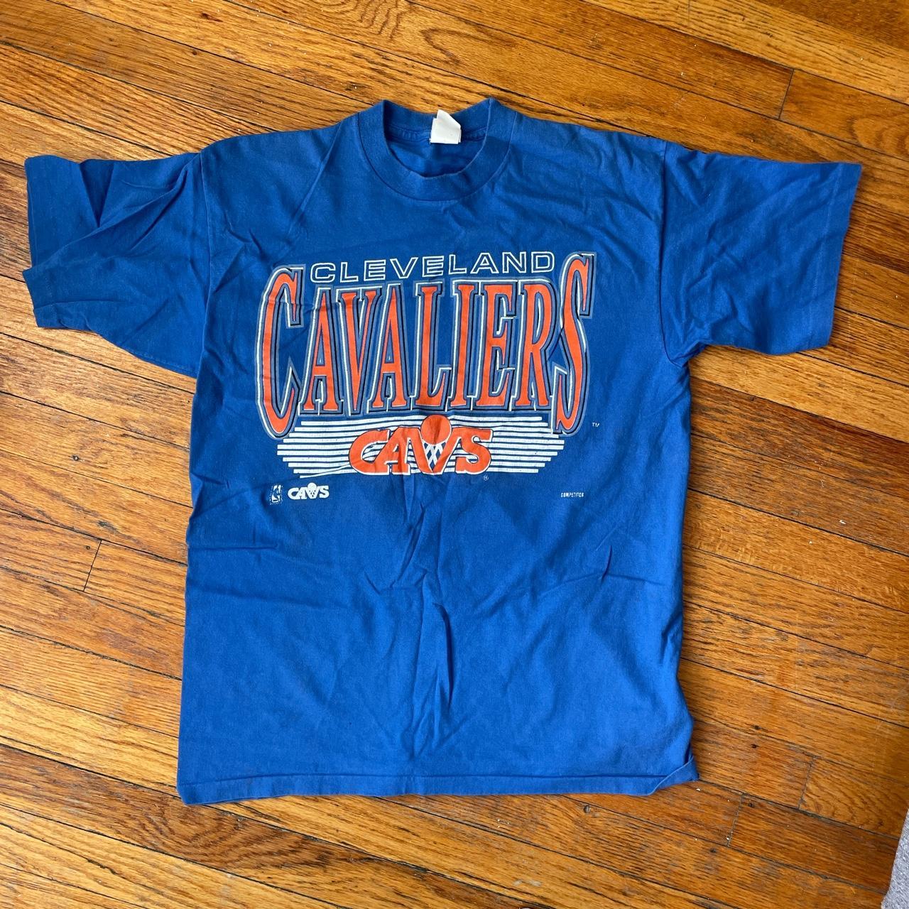 Vintage cleveland cavs t cheap shirt