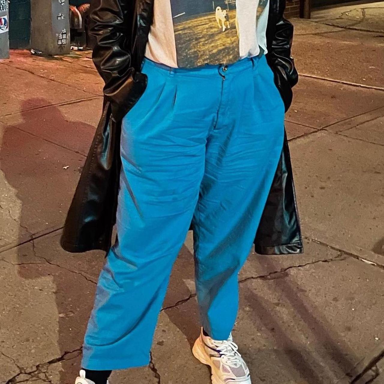 Big Bud Press cornflower blue trousers! currently... Depop