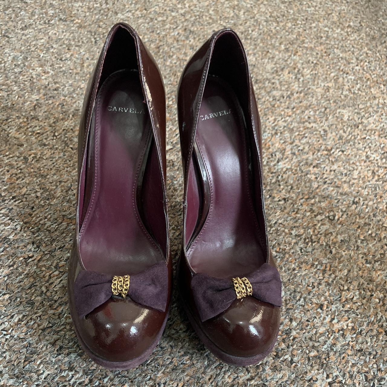 carvela patent shoes