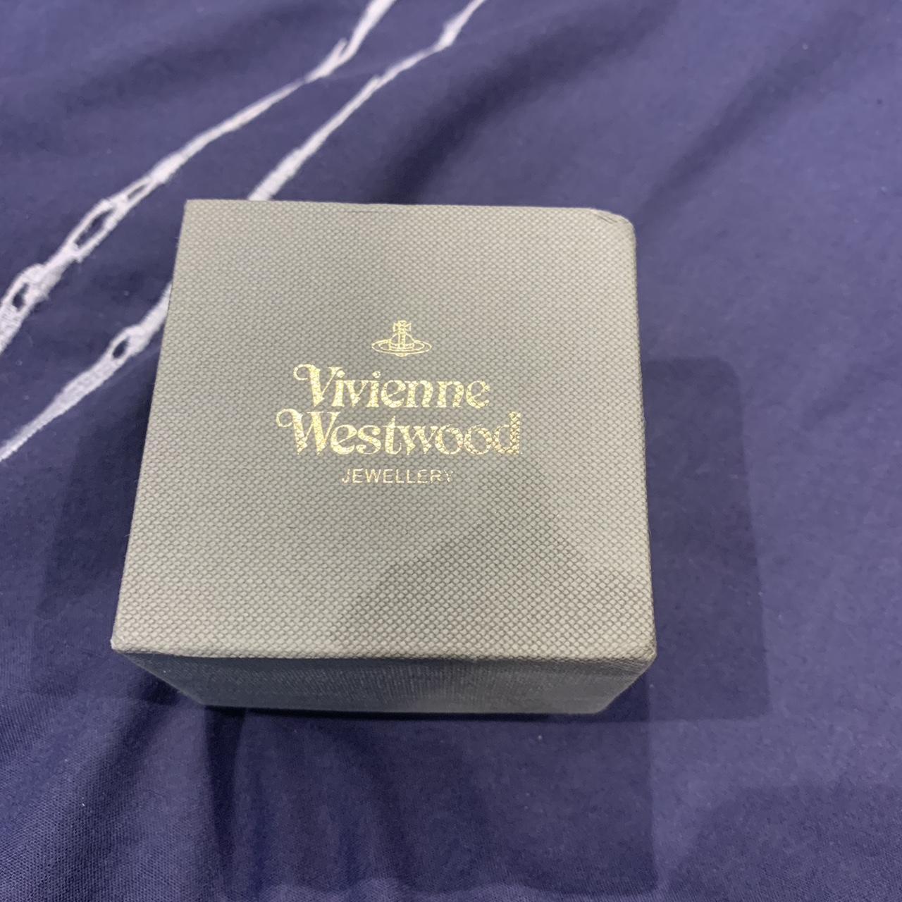 Vivienne Westwood Men's Silver and Blue Jewellery | Depop