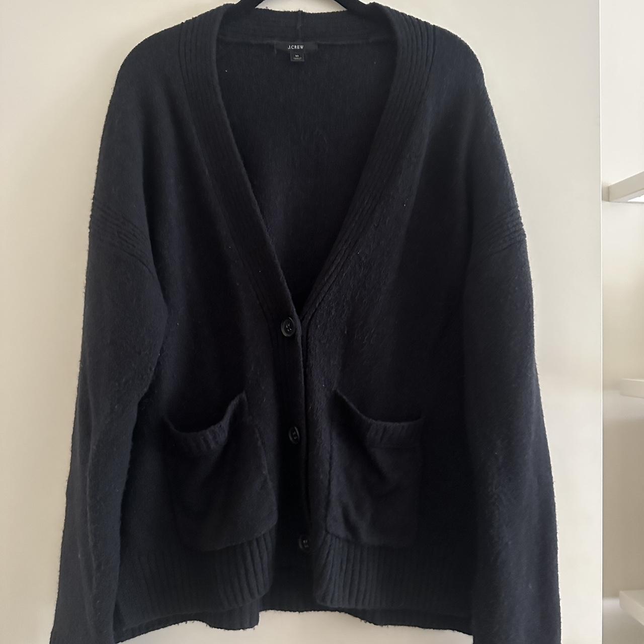 J.Crew Women's Black Cardigan | Depop