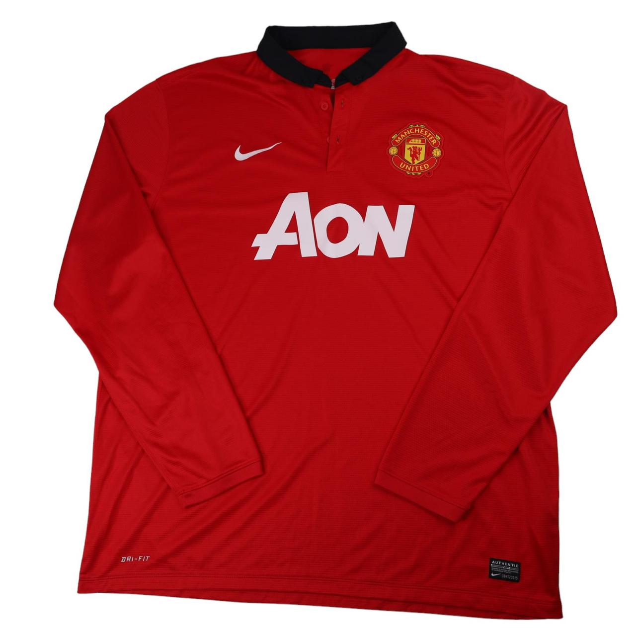 Nike Manchester United AON Long Sleeve Jersey. In... - Depop