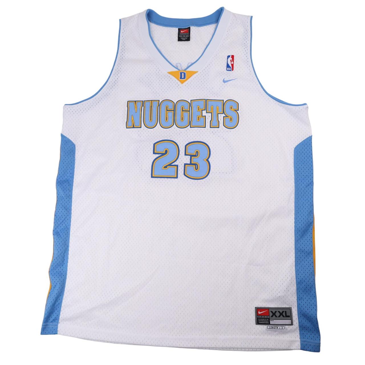 Vintage 1990's Denver Nuggets Basketball Jersey - Depop