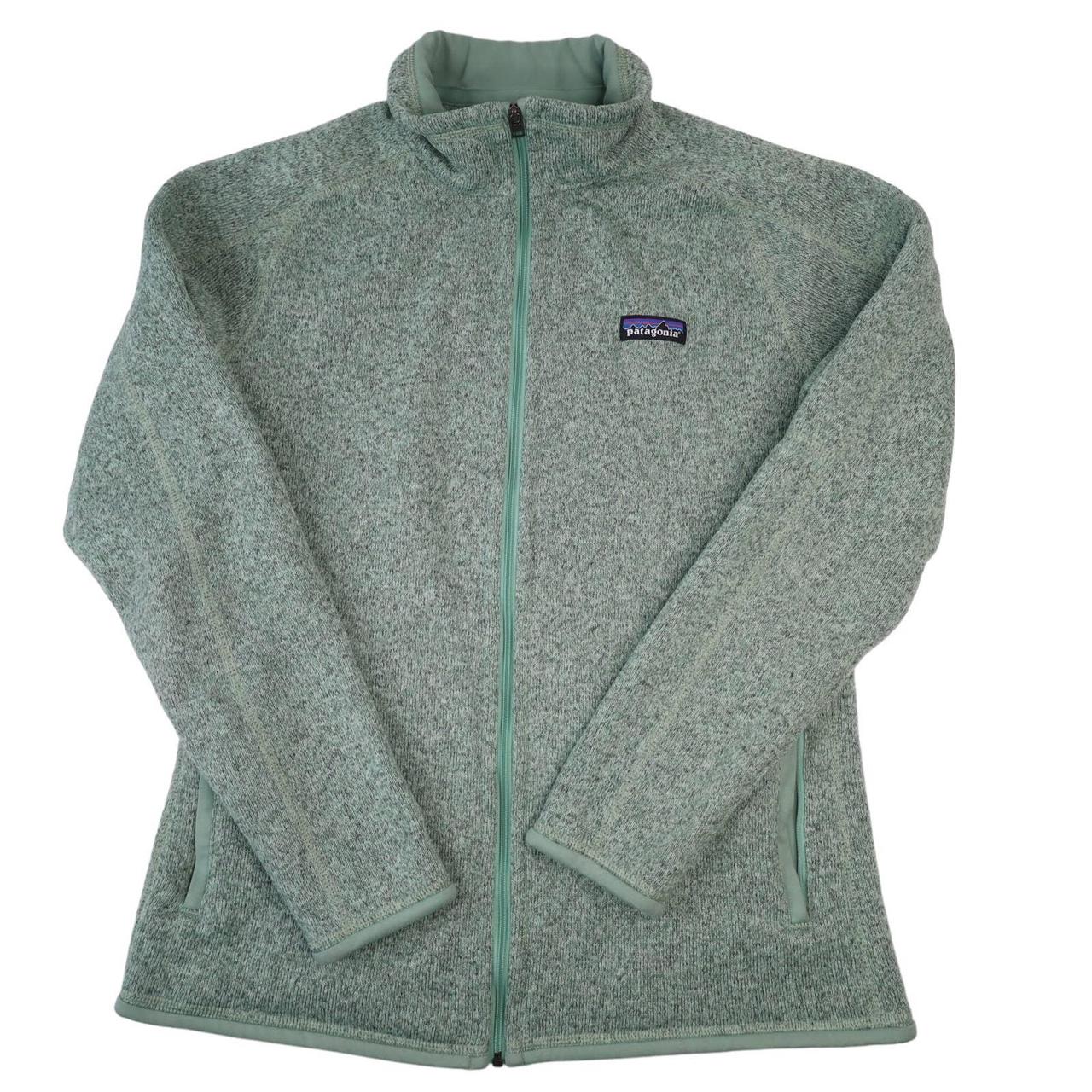 Patagonia green outlet jumper