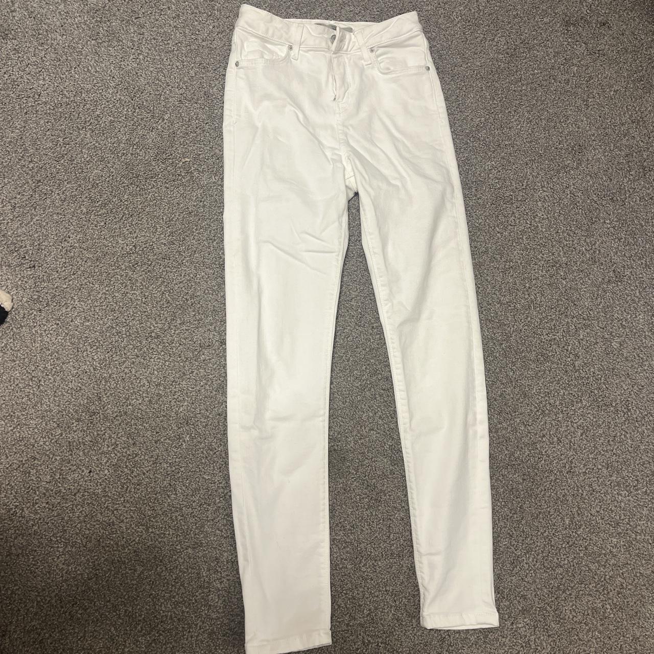 White jamie outlet jeans topshop