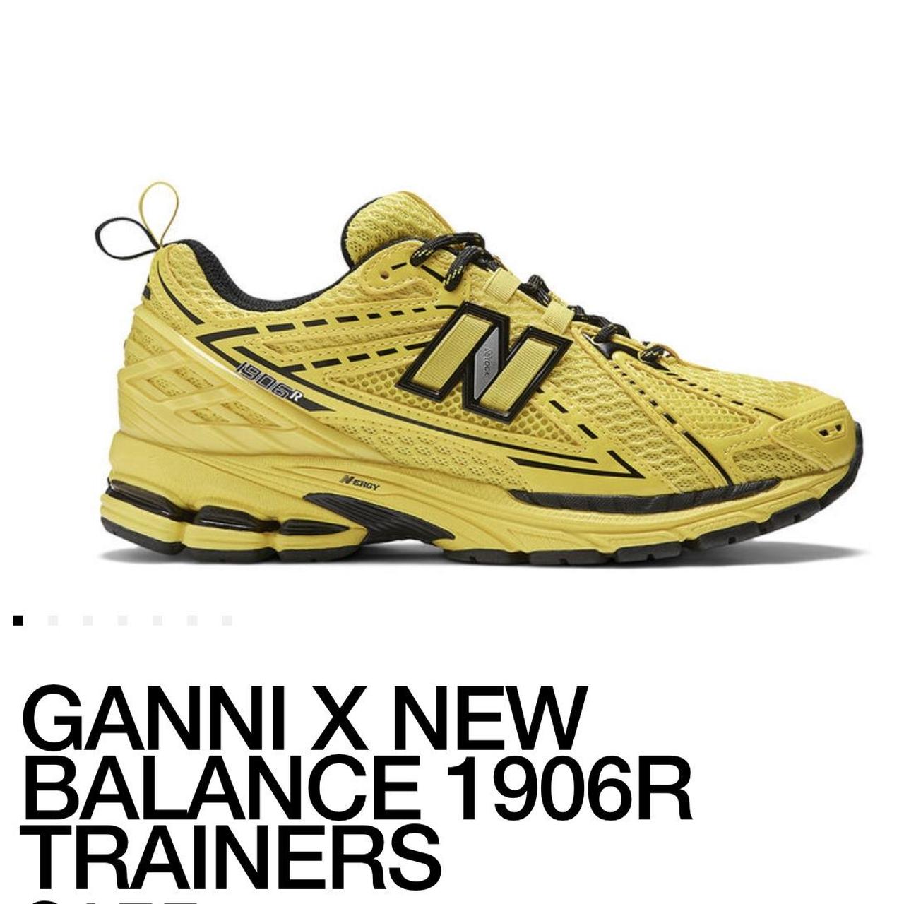 Brand new Ganni x New Balance 1906R trainers Limited... Depop