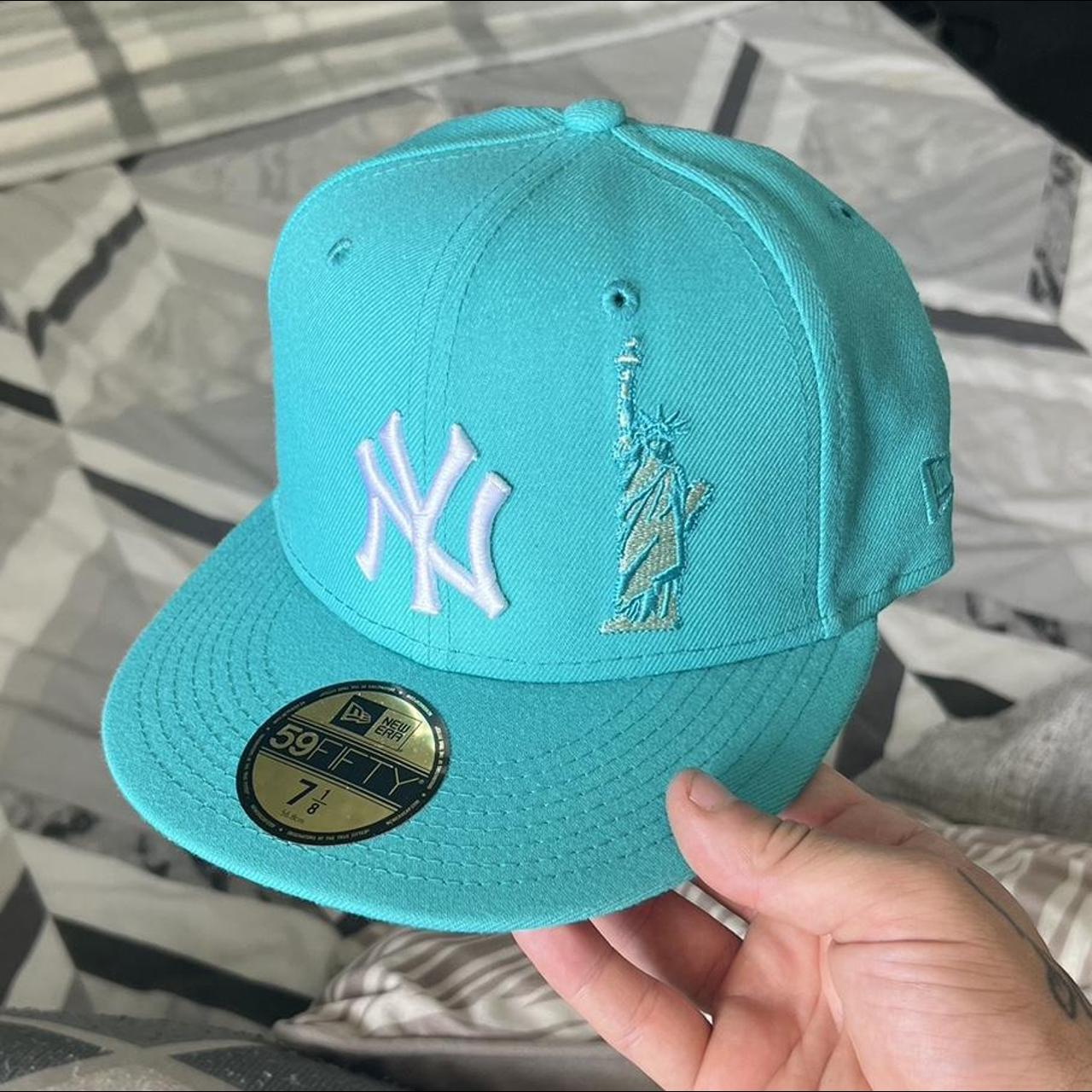New Era Fitted Cap 7 1 8 Front Statue Of Liberty Depop new-era-fitted-cap-7-1-8-front-statue-of-liberty-depop