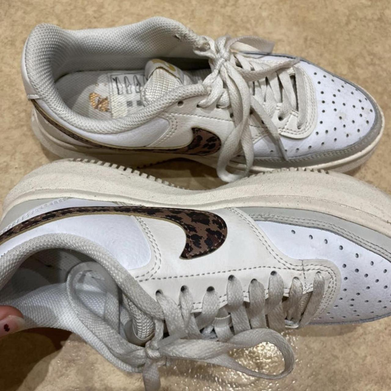 womens nike leopard trainers