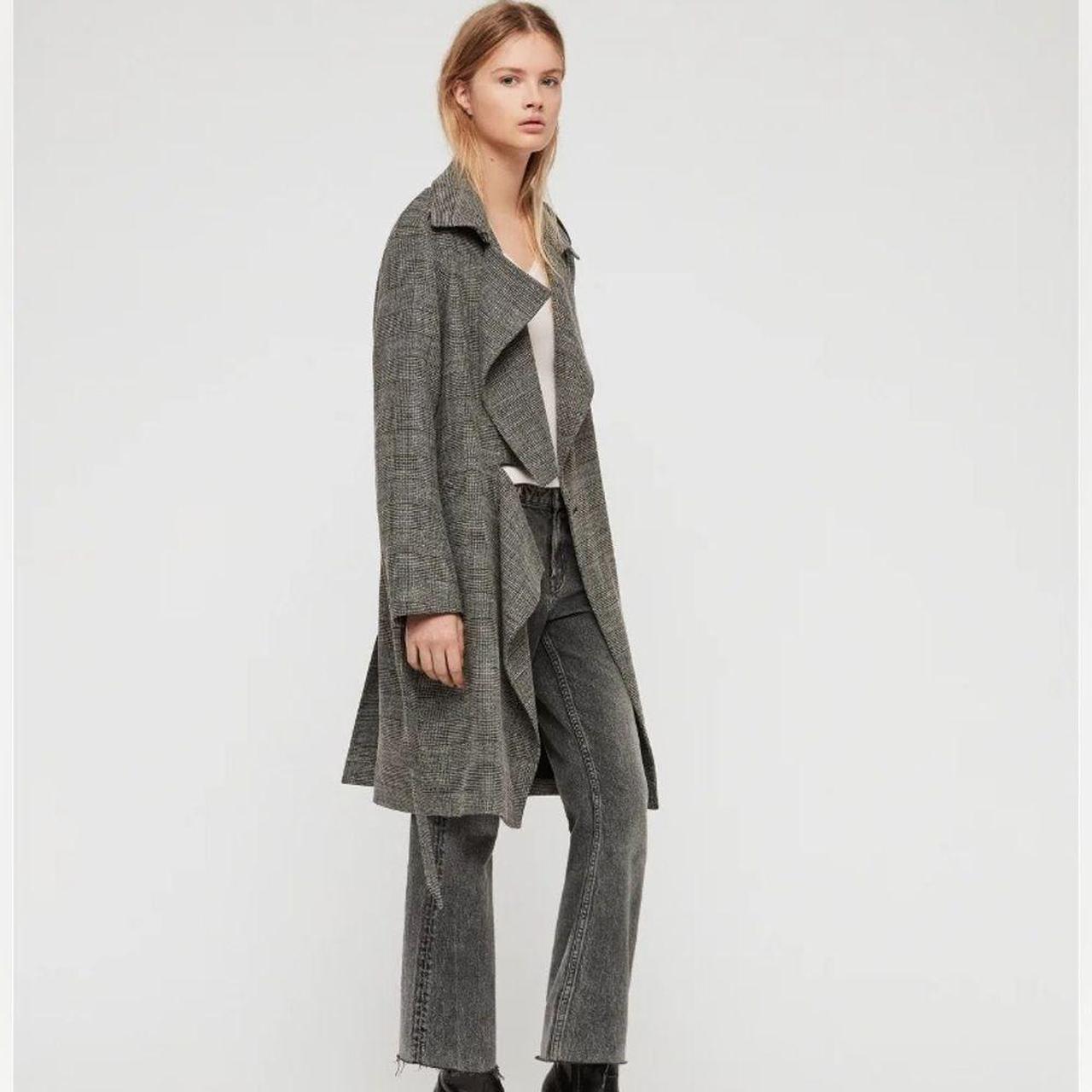 All saints bexley trench coat hotsell